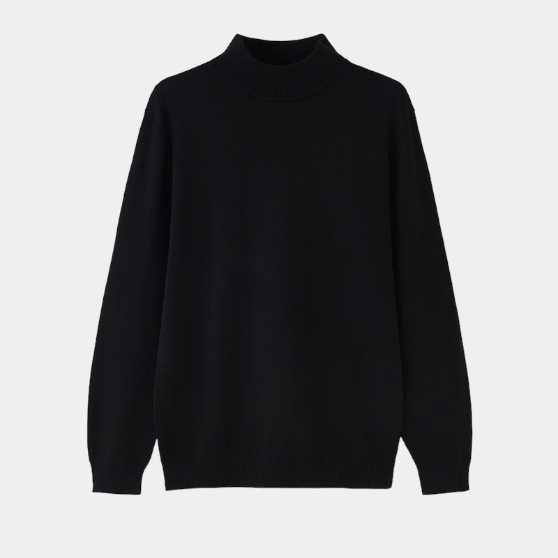 MONARCH MENSWEAR ALLBLACK-SWEATER