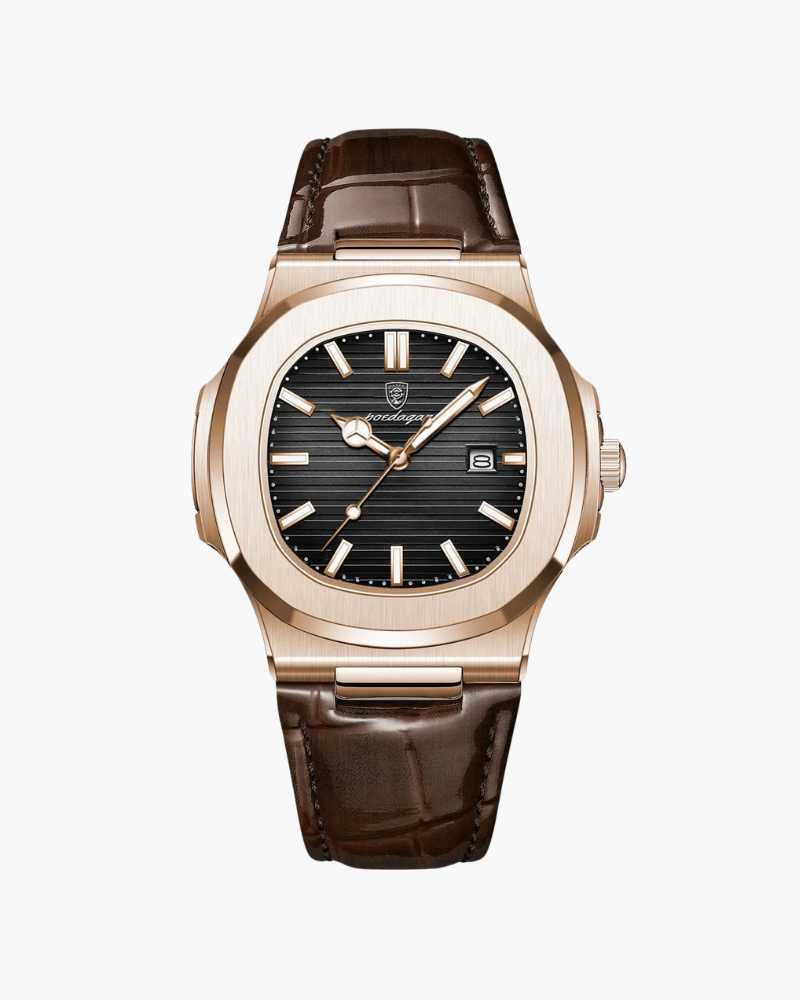 MONARCH MENSWEAR LEATHER WATCH
