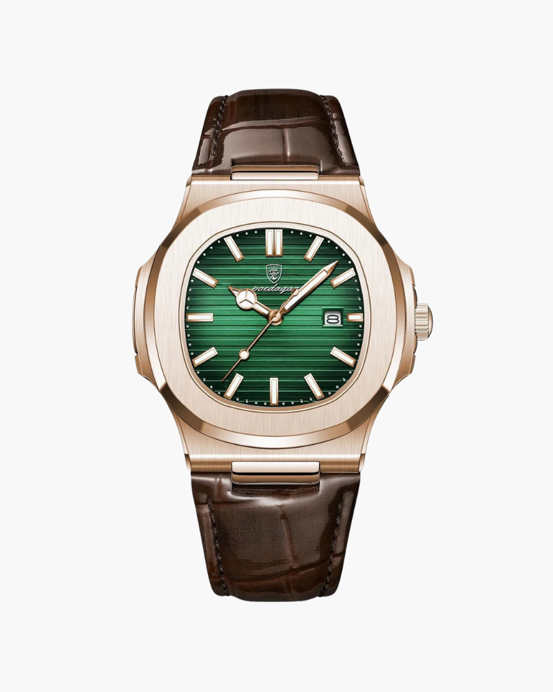 MONARCH MENSWEAR LEATHER WATCH