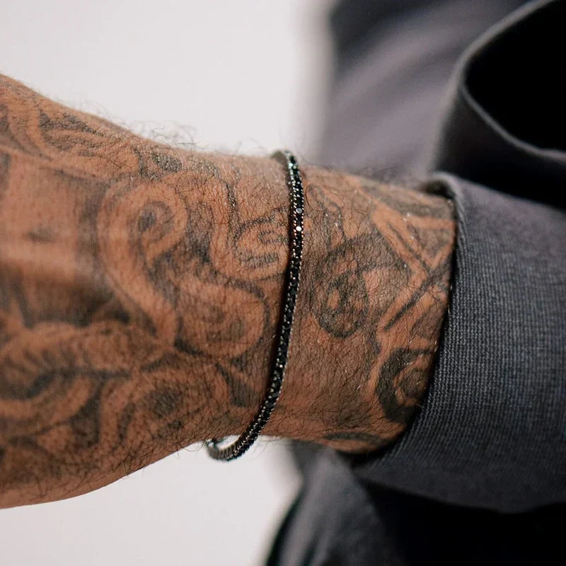 MONARCH MENSWEAR BLACK BRACELET