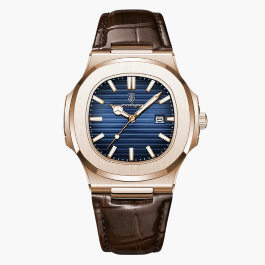 MONARCH MENSWEAR LEATHER WATCH