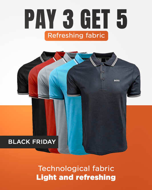 KIT POLO BOSS SHIRTS [PAY 2 GET 5]