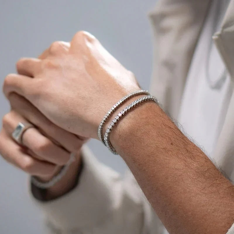 MONARCH MENSWEAR WHITE BRACELET