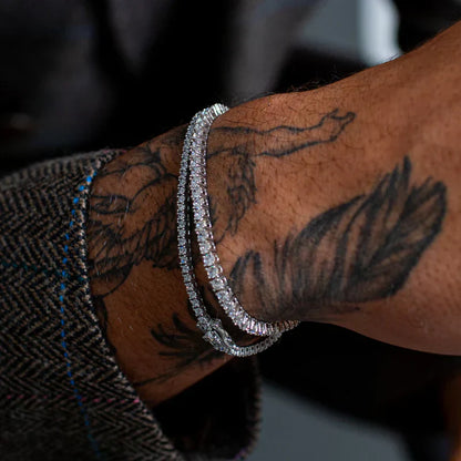 MONARCH MENSWEAR WHITE BRACELET